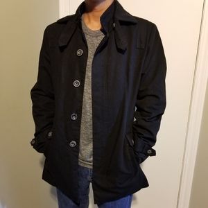 Zara Man Belted Twill Coat